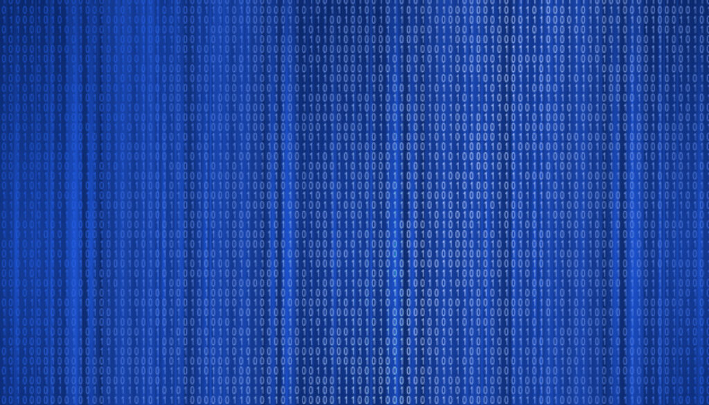 Duke Blue Binary Code